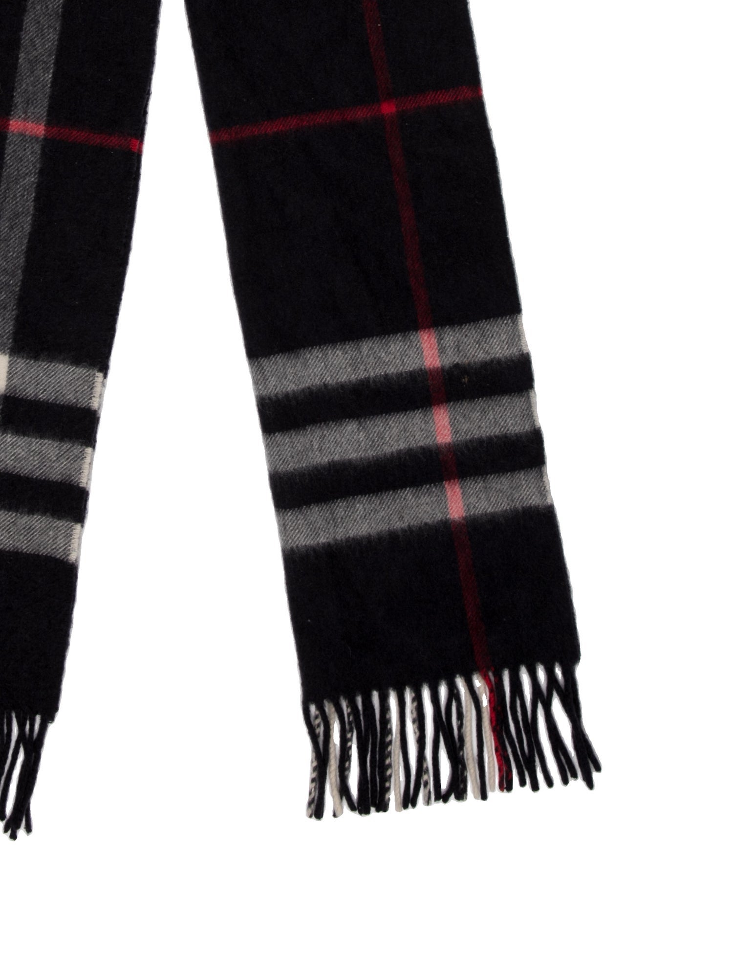 Burberry Cashmere Striped Scarf