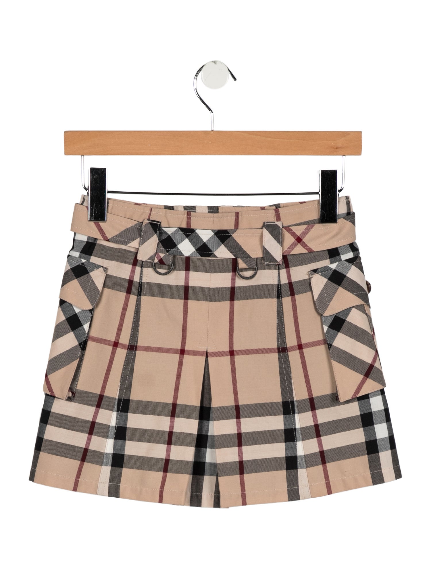 Burberry Check Pattern Skirt