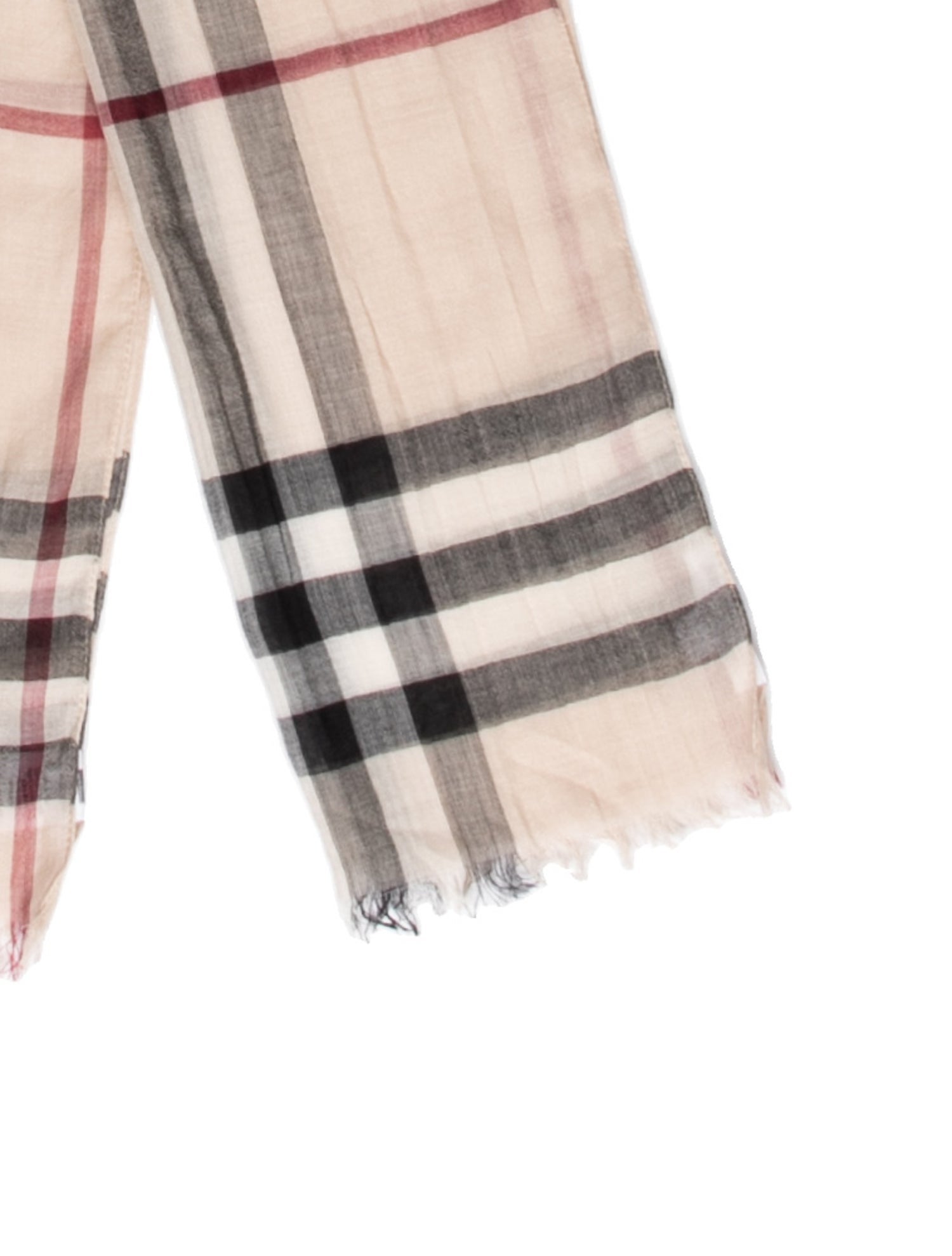 Burberry Plaid Pattern Scarf w/ Tags