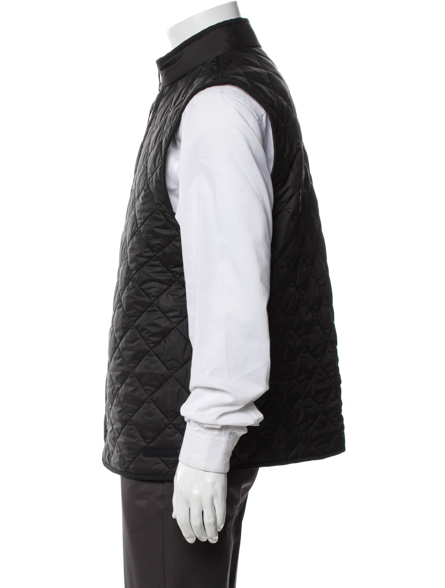 Burberry Nova Check Pattern Vest w/ Tags