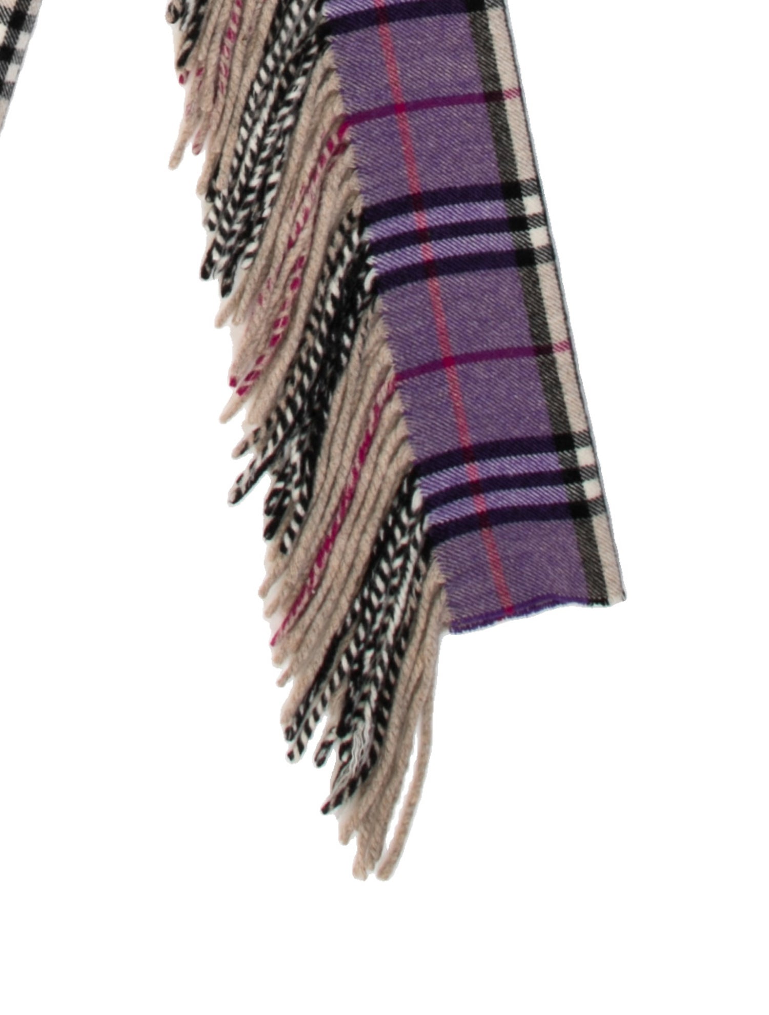 Burberry Cashmere Nova Check Scarf | The RealReal