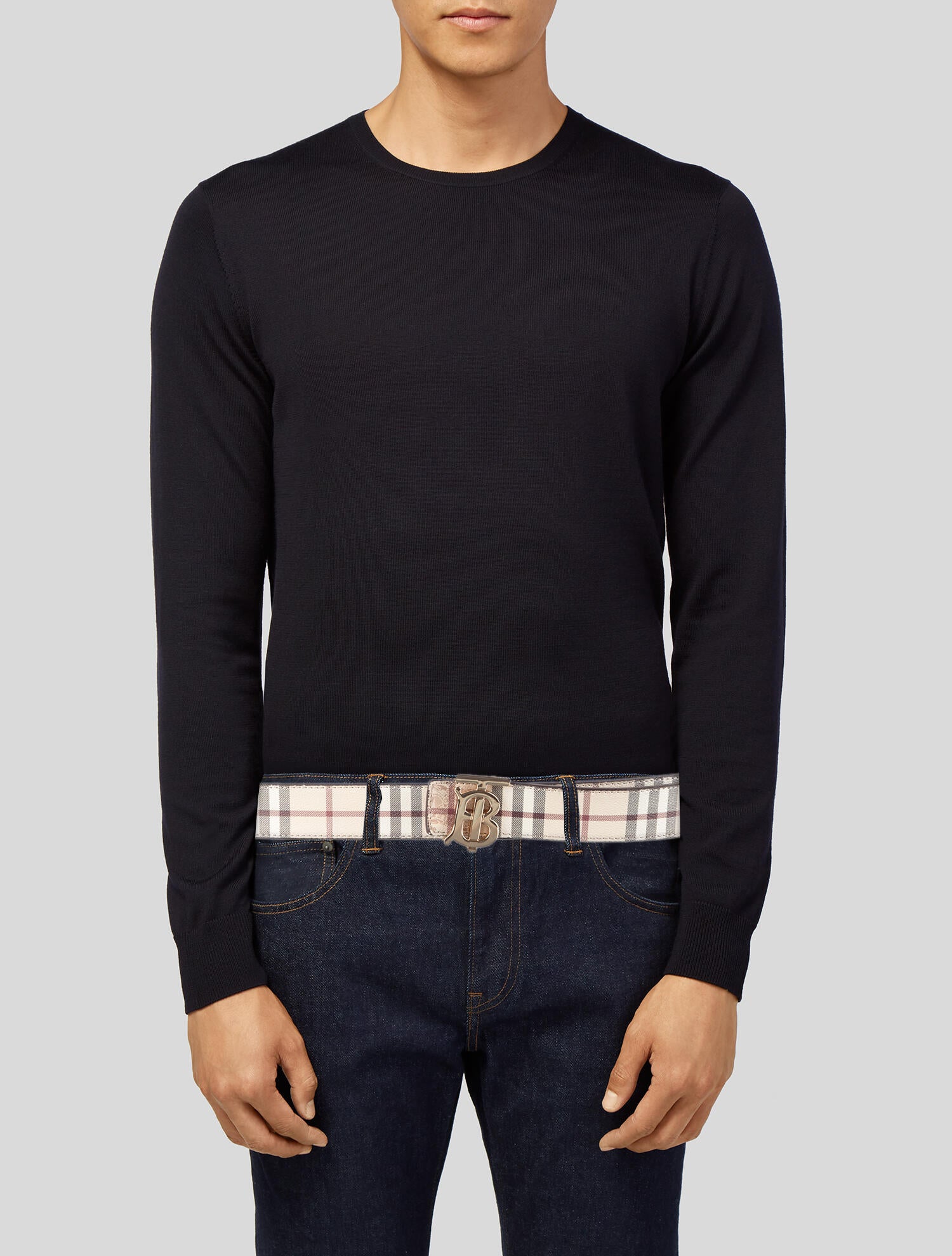 Burberry Leather Waist Belt