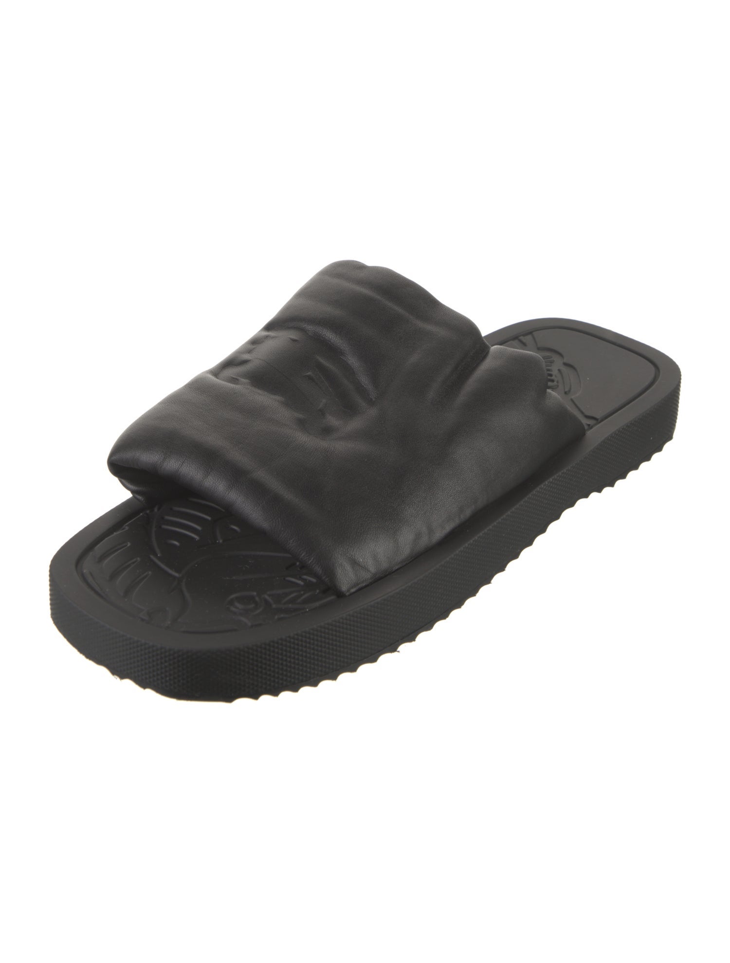 Burberry Leather Slides