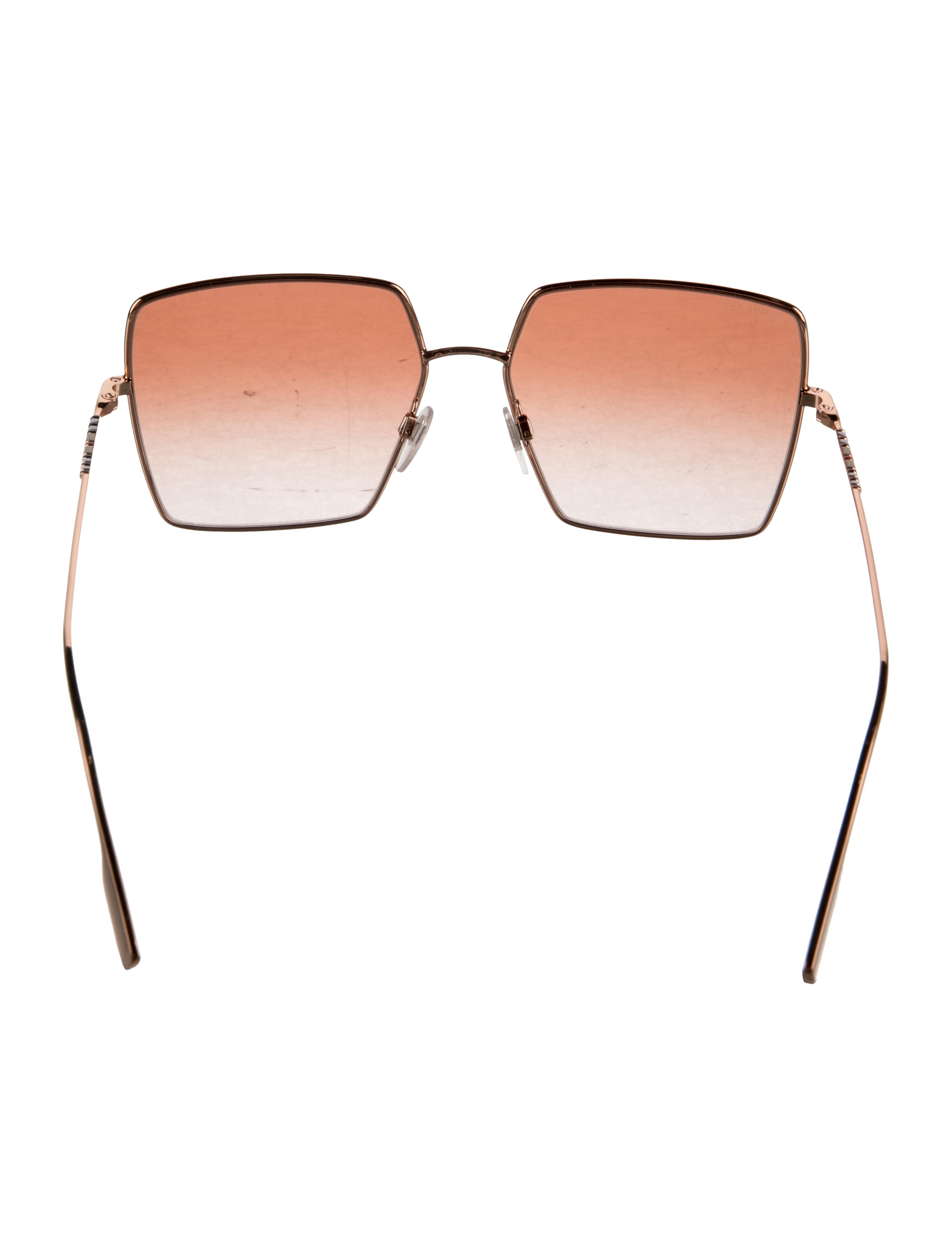 Burberry Square Tinted Sunglasses