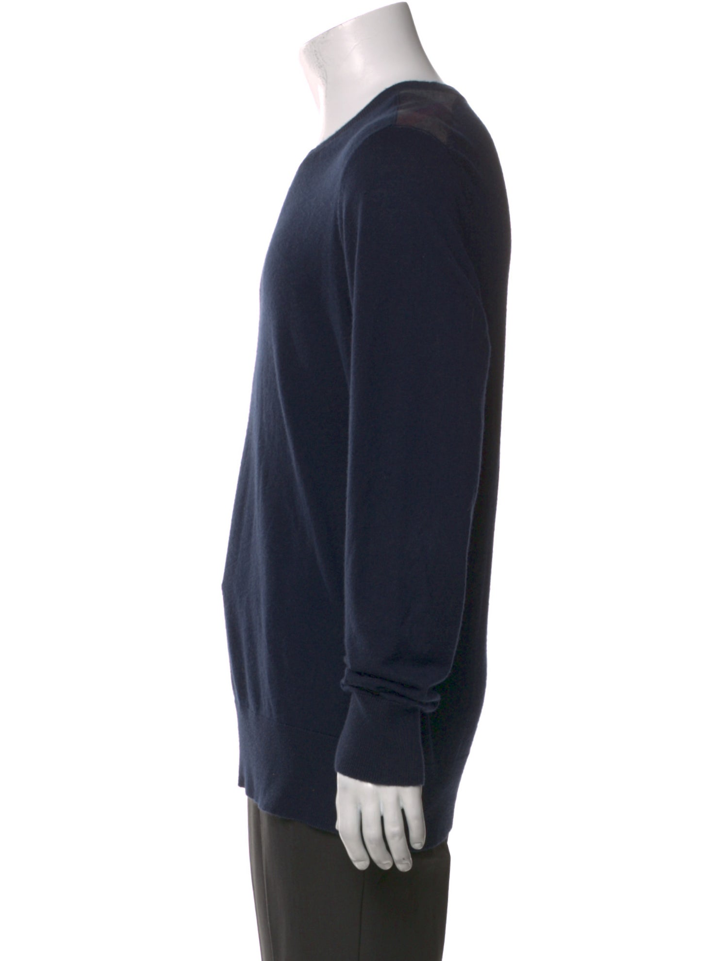Burberry Brit Exploded Check Pattern Crew Neck Pullover