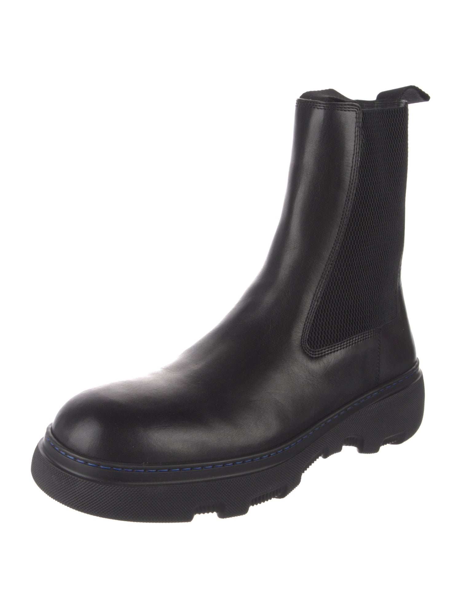 Burberry Leather Chelsea Boots