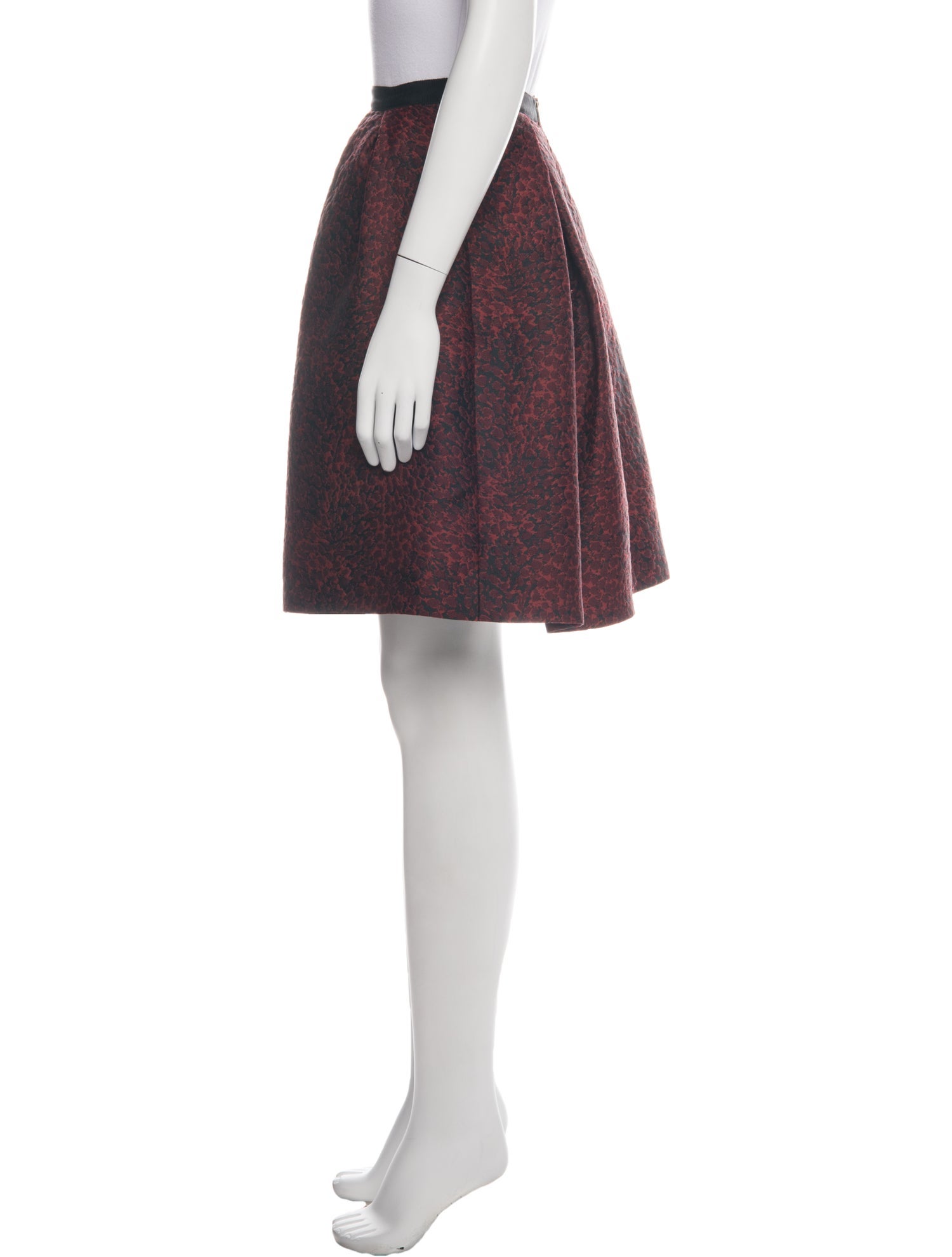 Burberry London Patterned Mini Skirt