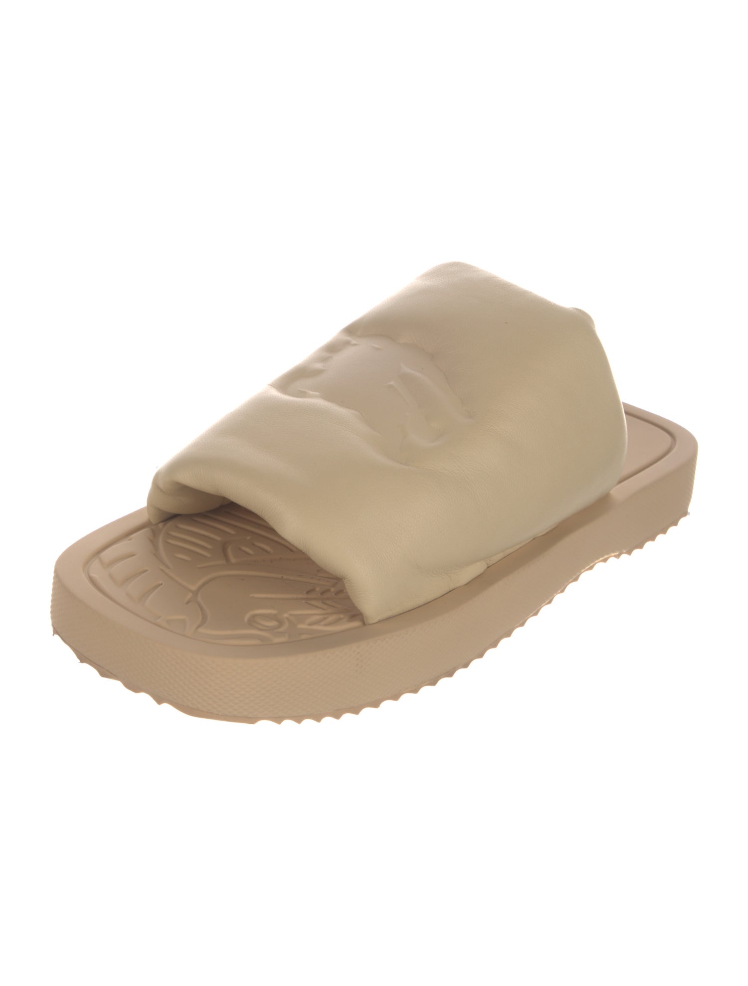 Burberry Leather Slides