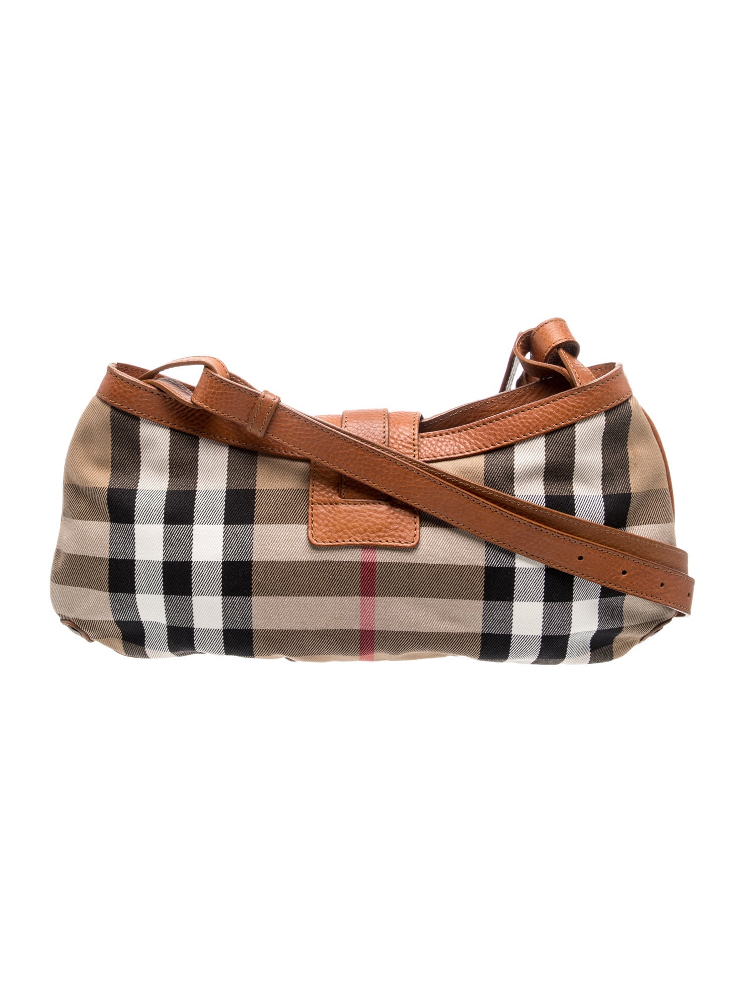 Burberry Prorsum Canvas Shoulder Bag - Neutrals Shoulder Bags