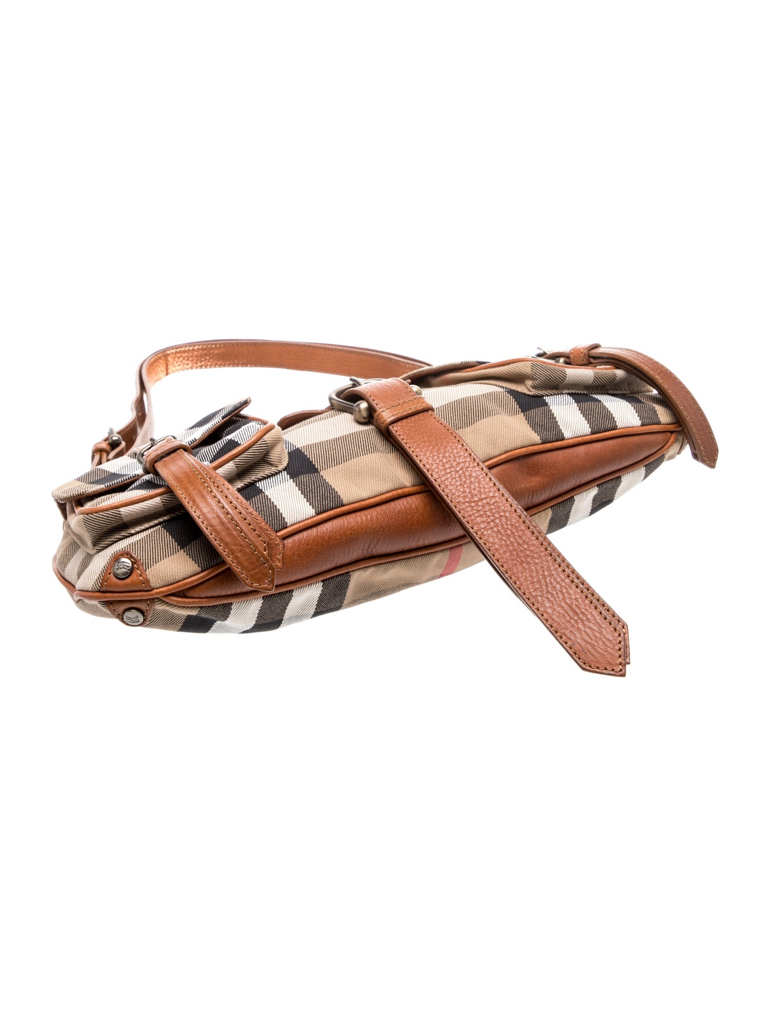 Burberry Prorsum Canvas Shoulder Bag - Neutrals Shoulder Bags