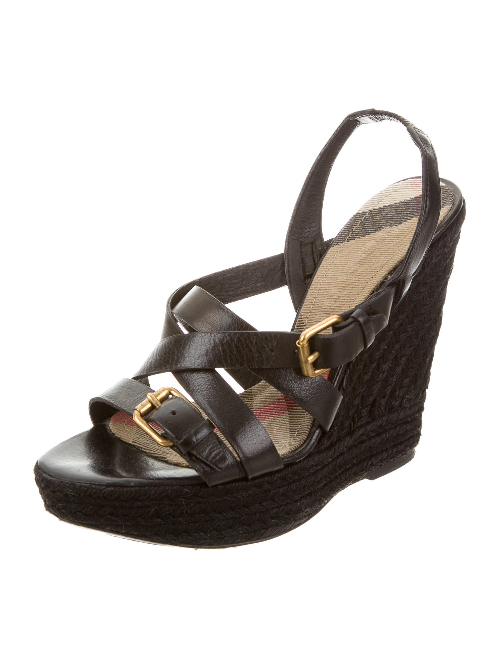 burberry wedge sandals burberry leather wedge sandals shoes bur59860 the burberry wedge sandals burberry leather wedge sandals shoes bur59860 the