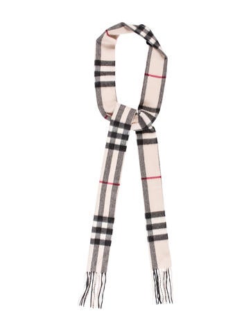 Burberry Nova Check Cashmere Scarf
