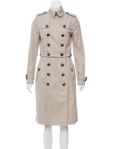 Burberry Double-Breasted Trench Coat