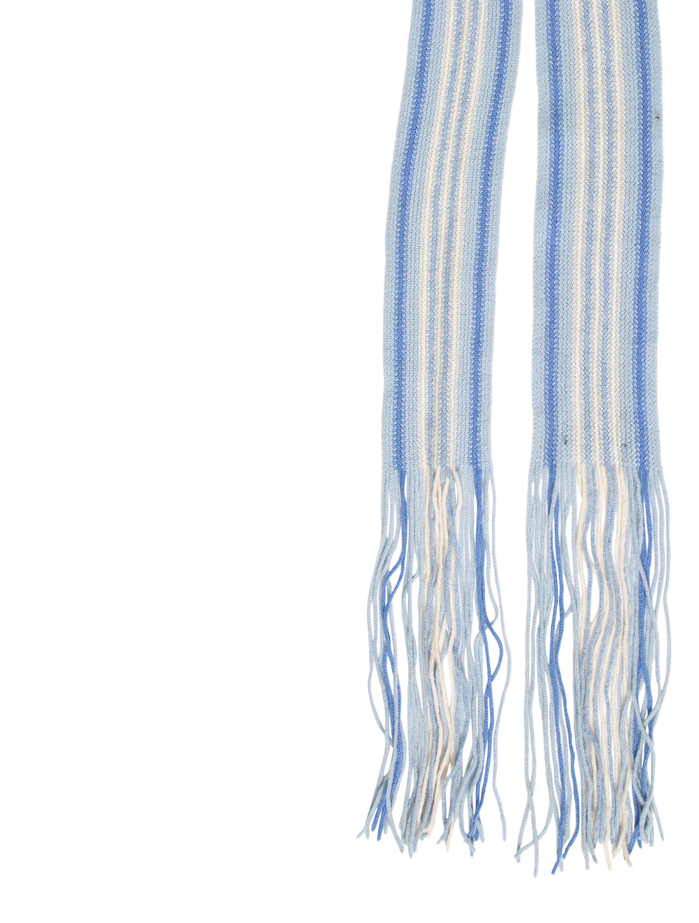 Burberry Wool Knit Scarf - Accessories - BUR69111 The RealReal