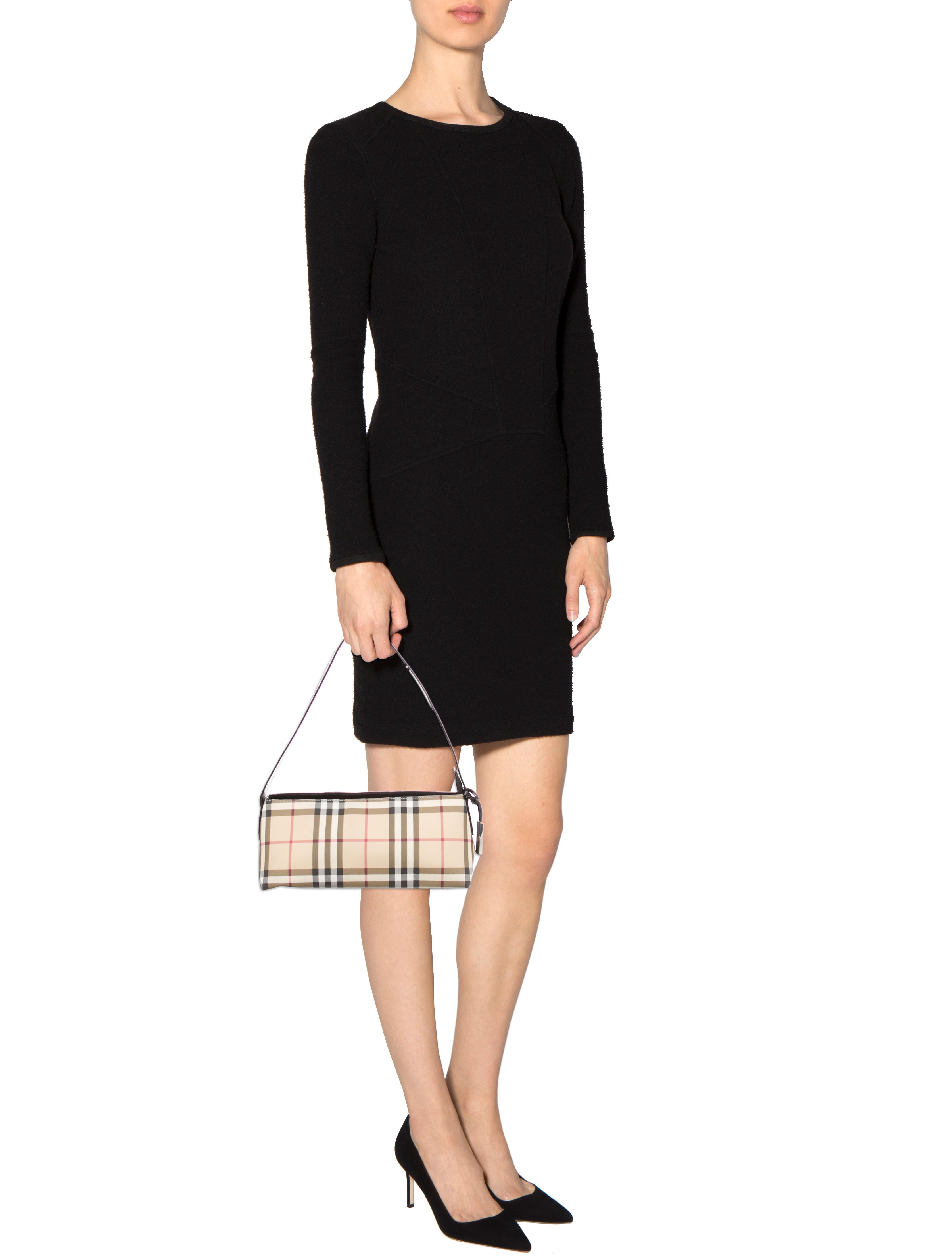 Burberry Small Nova Check Shoulder Bag