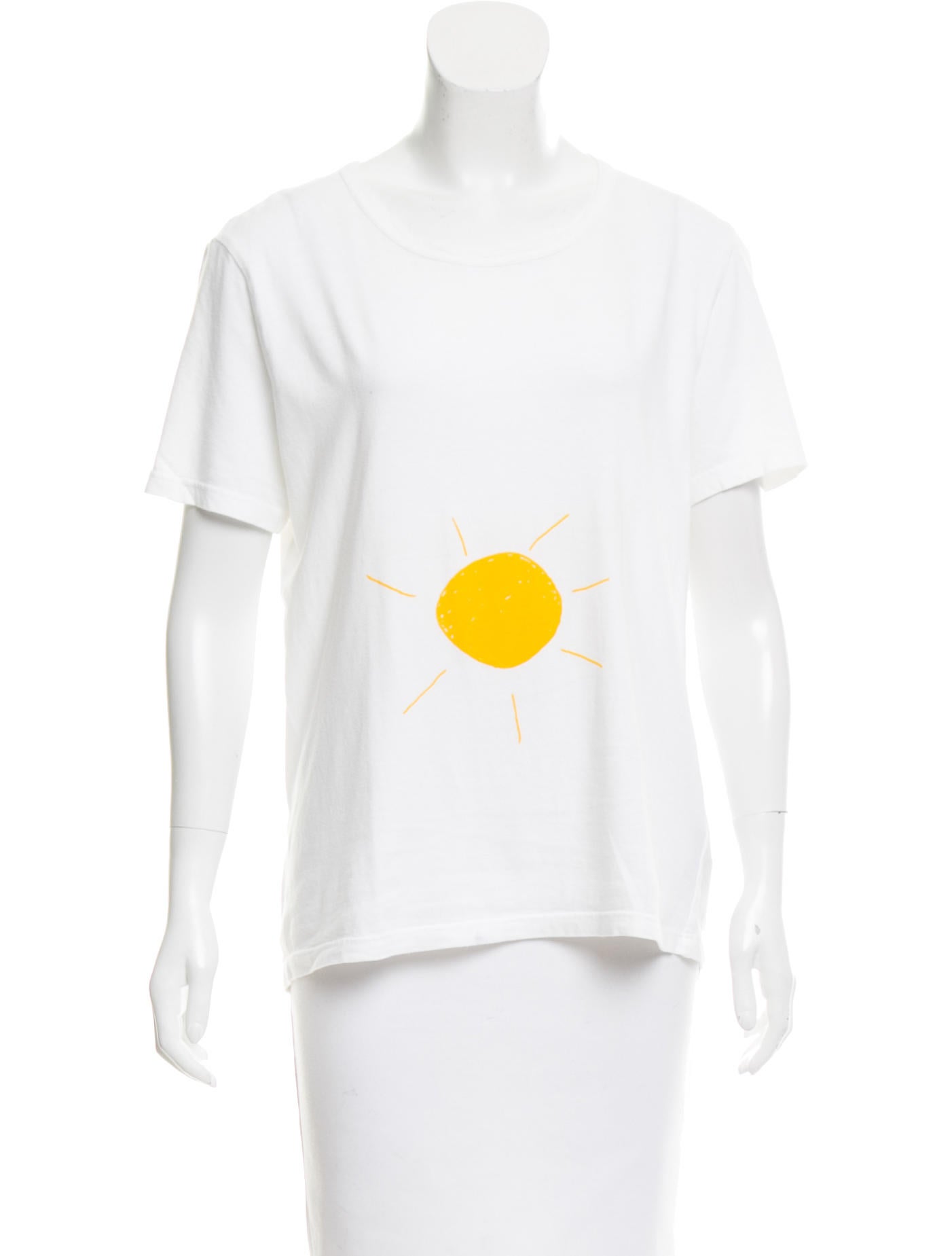 burberry sun printed sleeve t shirt clothing burberry sun printed sleeve t shirt clothing