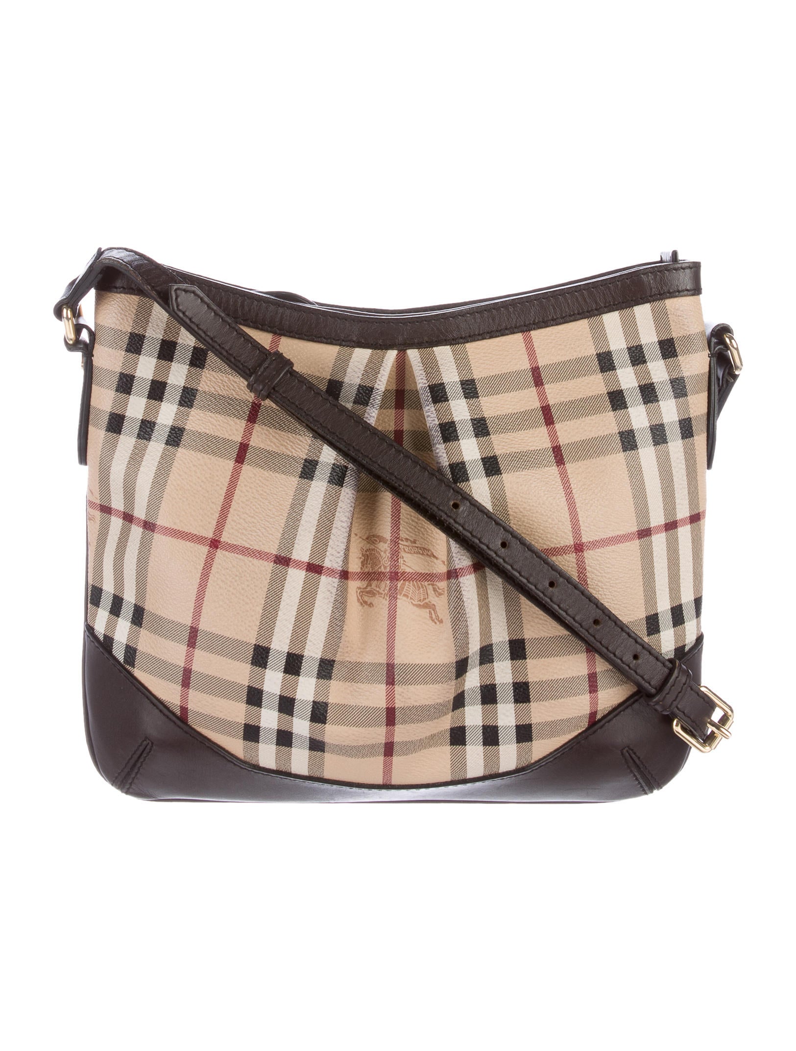 Burberry Haymarket Check Crossbody Bag