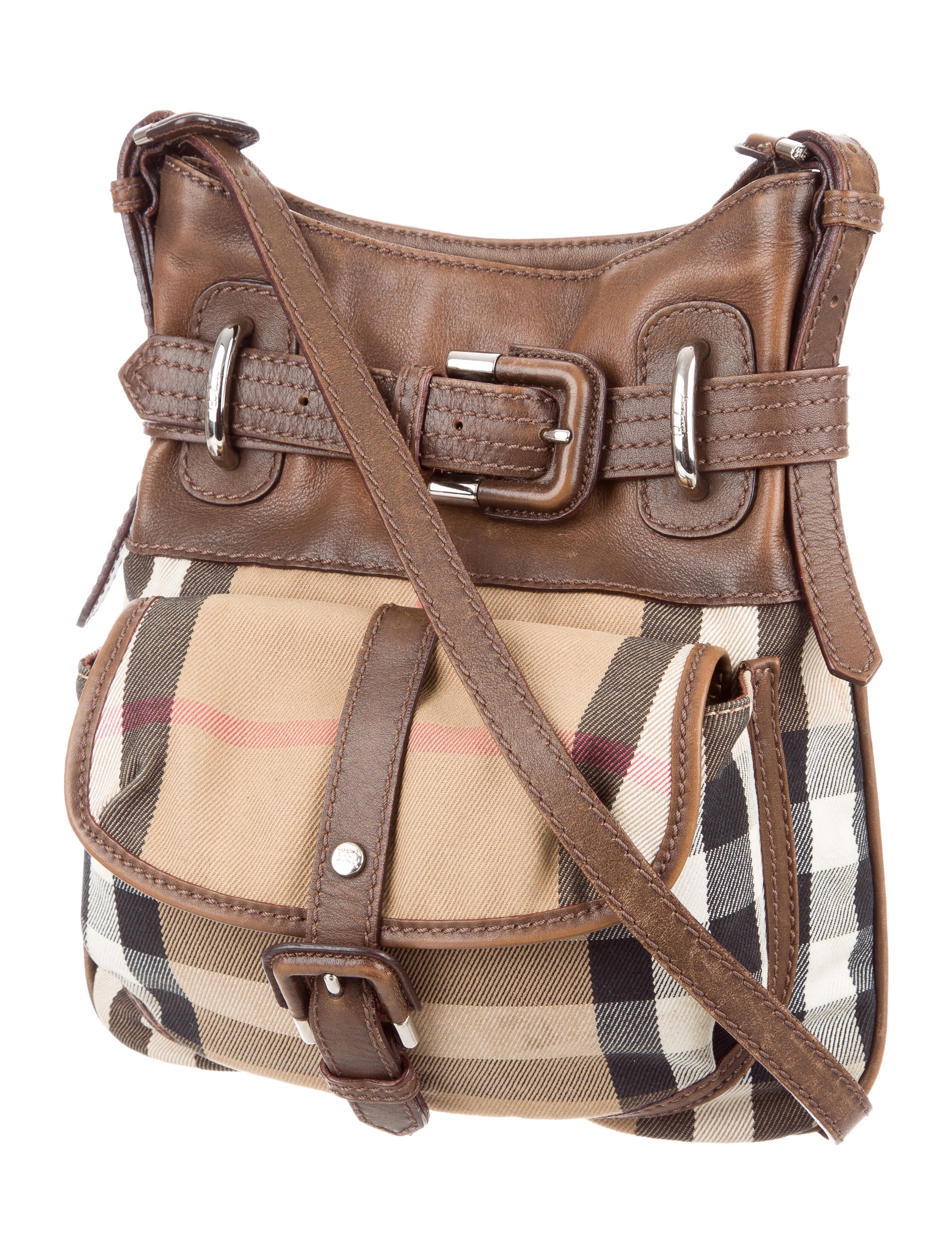 Burberry Crossbody Leather Bag