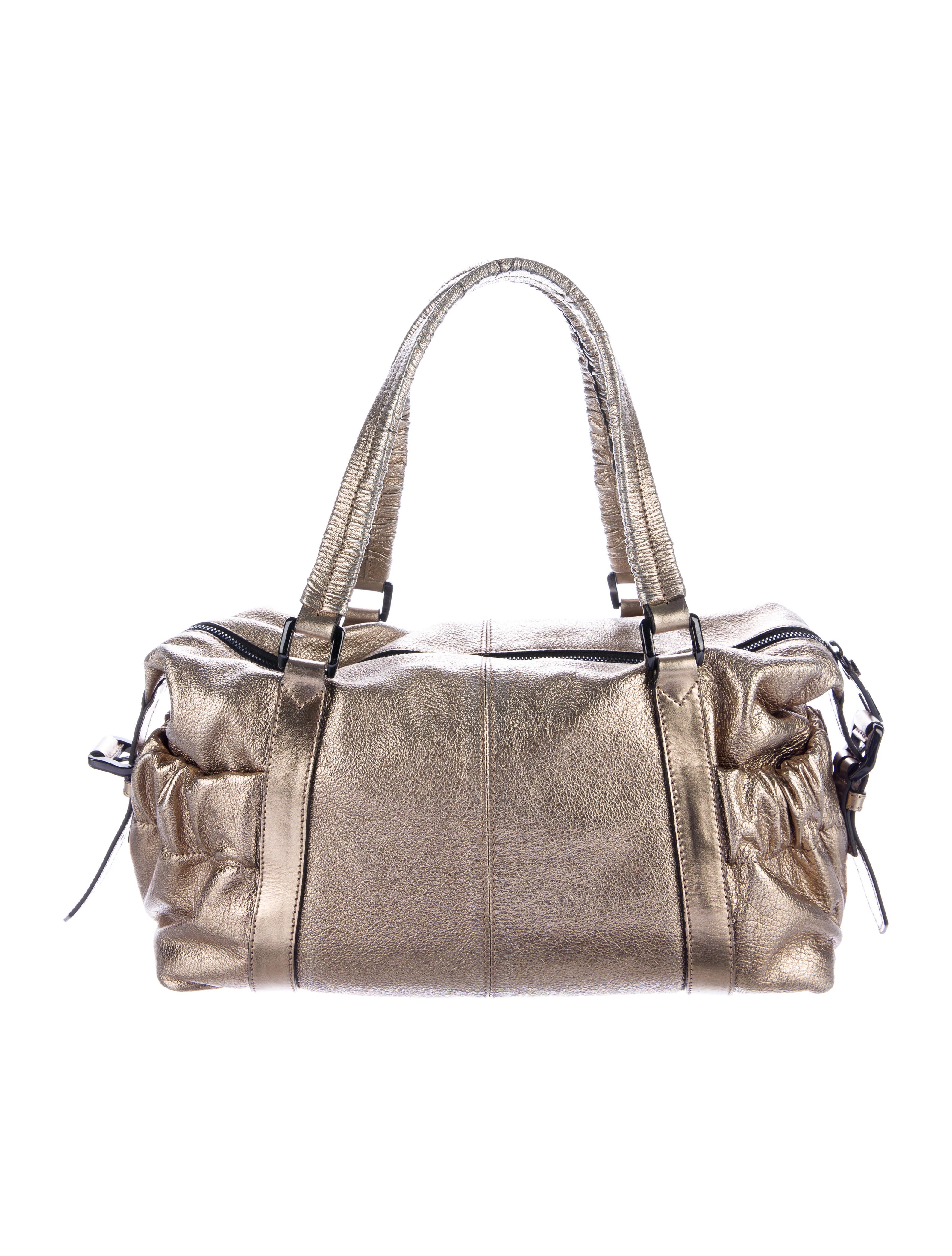 Burberry Metallic Shoulder Bag Handbags BUR74009 The RealReal