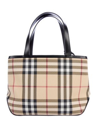 Burberry Small Nova Check Tote