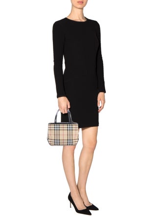 Burberry Small Nova Check Tote