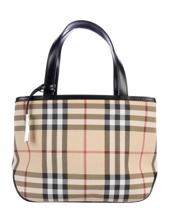 Burberry Small Nova Check Tote