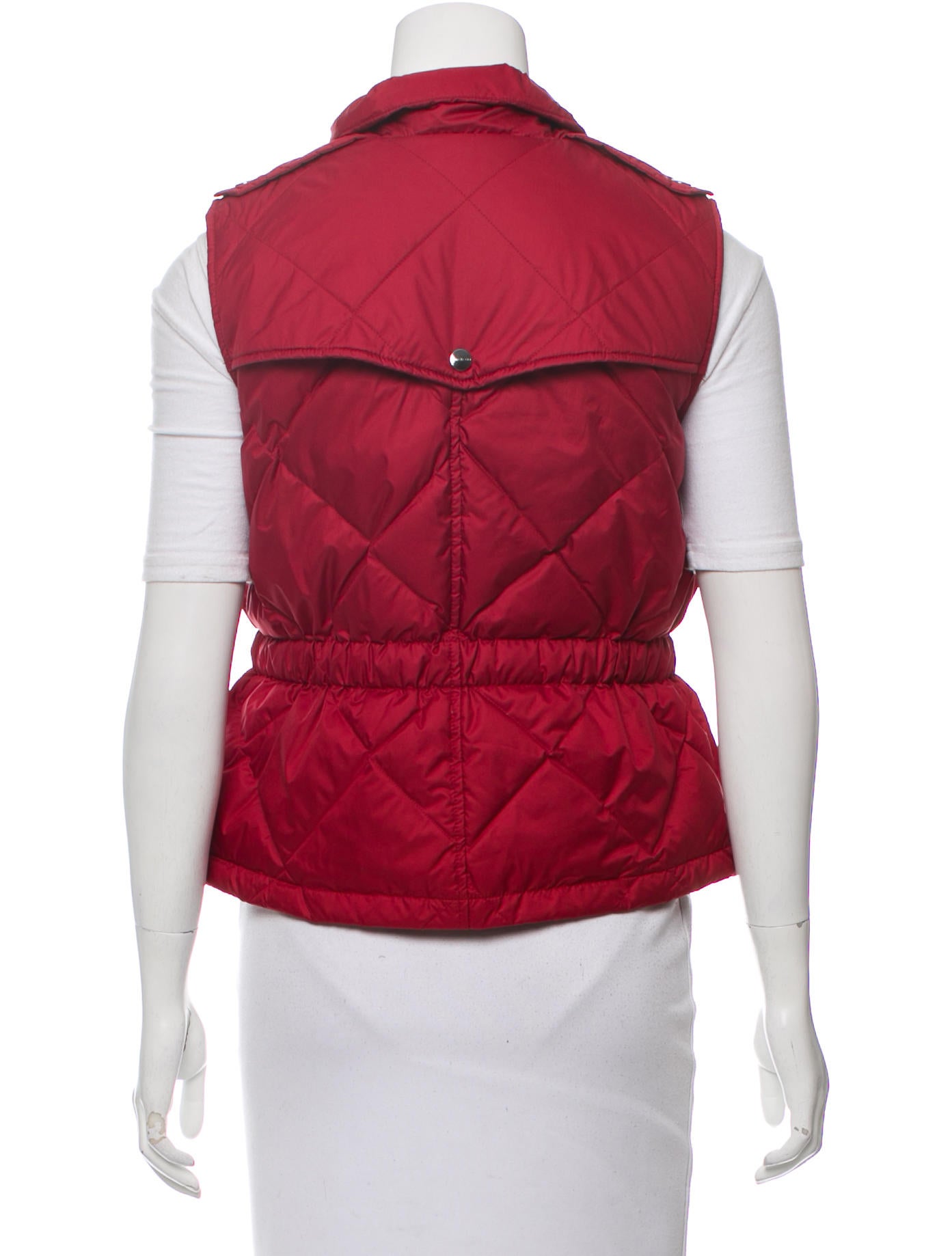 Burberry Quilted Down Vest w/ Tags Clothing BUR77859 The RealReal