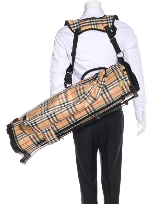 Burberry Nova Check Golf Bag Bags BUR80692 The RealReal Burberry Nova Check Golf Bag Bags BUR80692 The RealReal