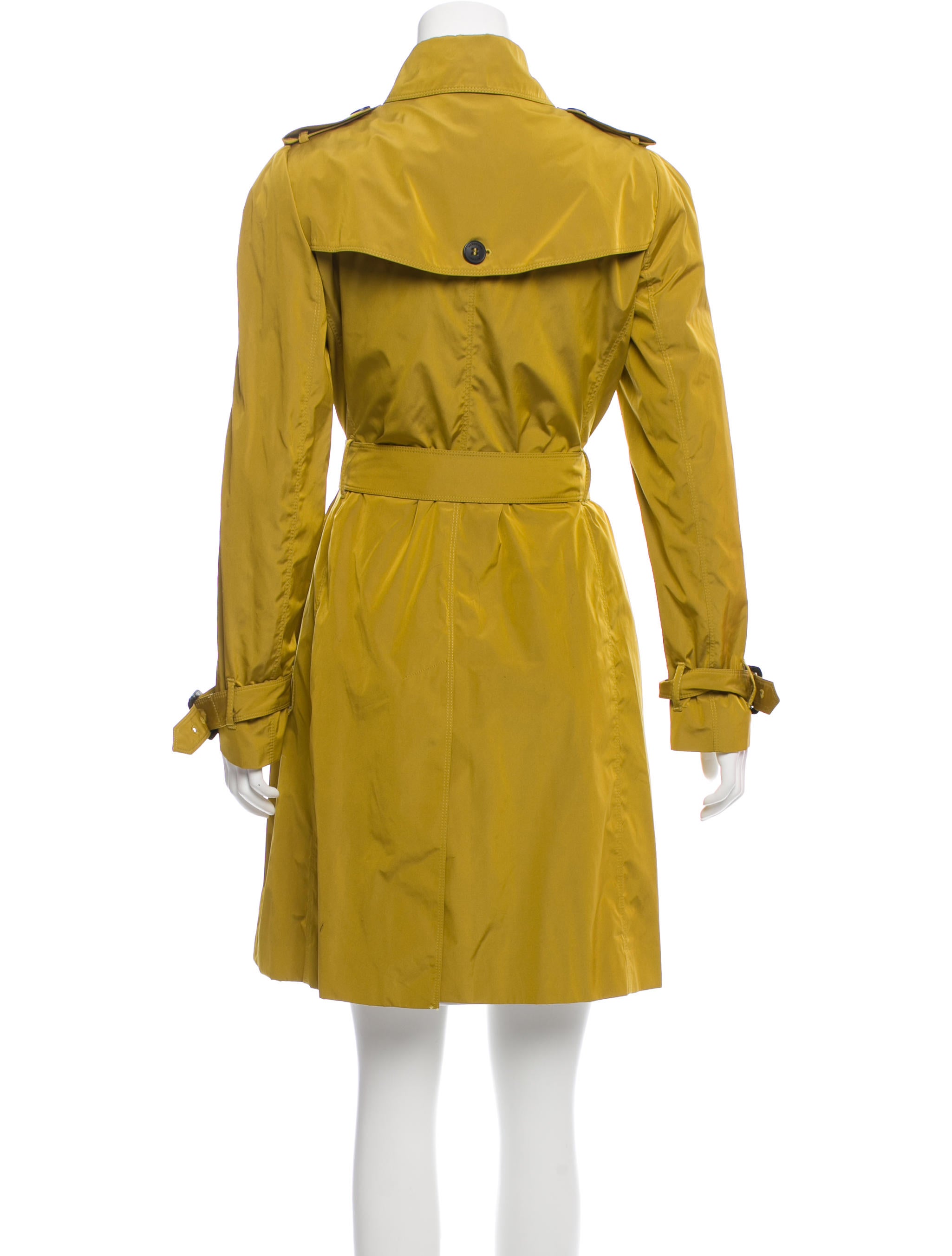 Burberry KneeLength Trench Coat w/ Tags Clothing BUR80836 The