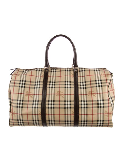 Burberry Nova Check Duffle Bag