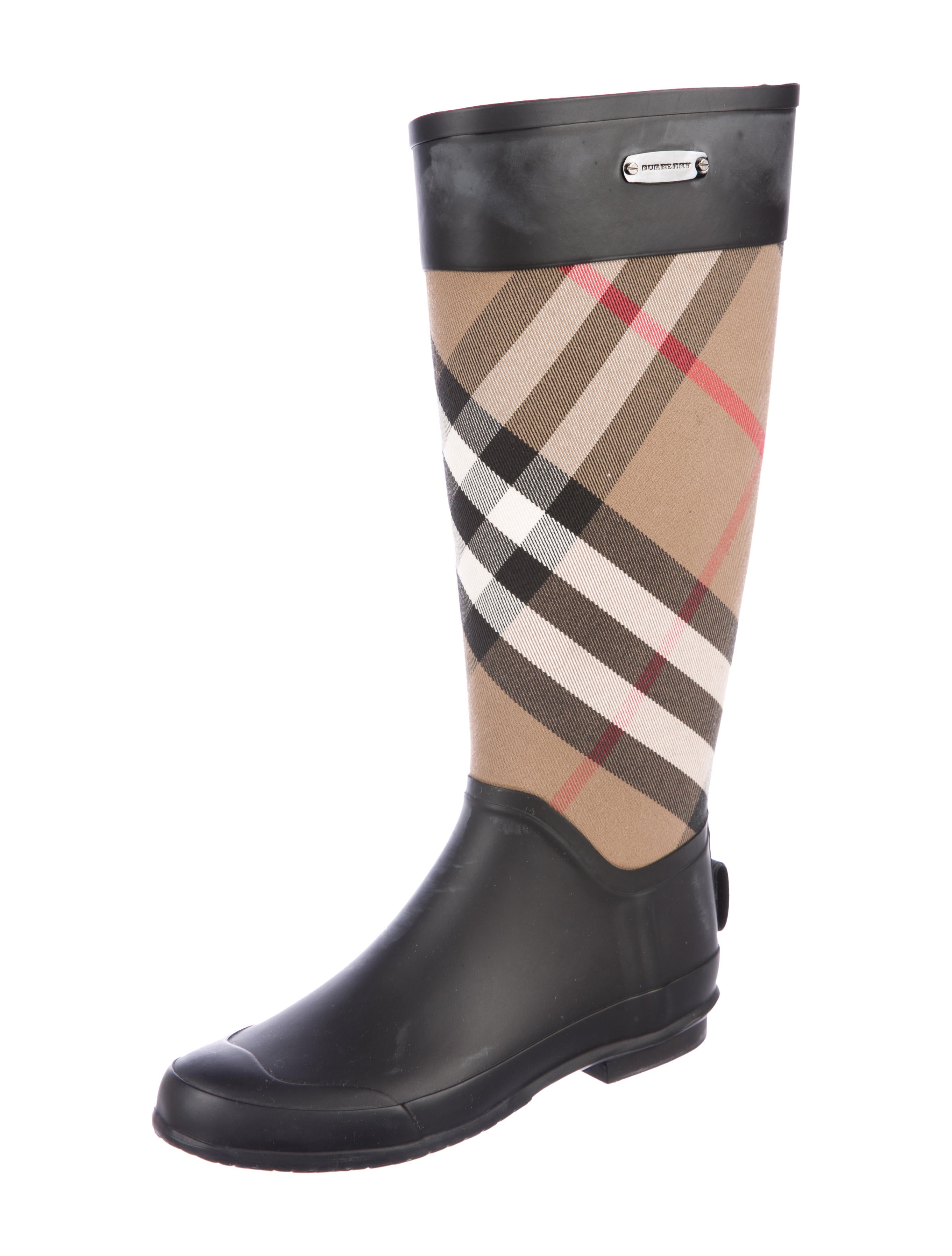 burberry clemence rain boots