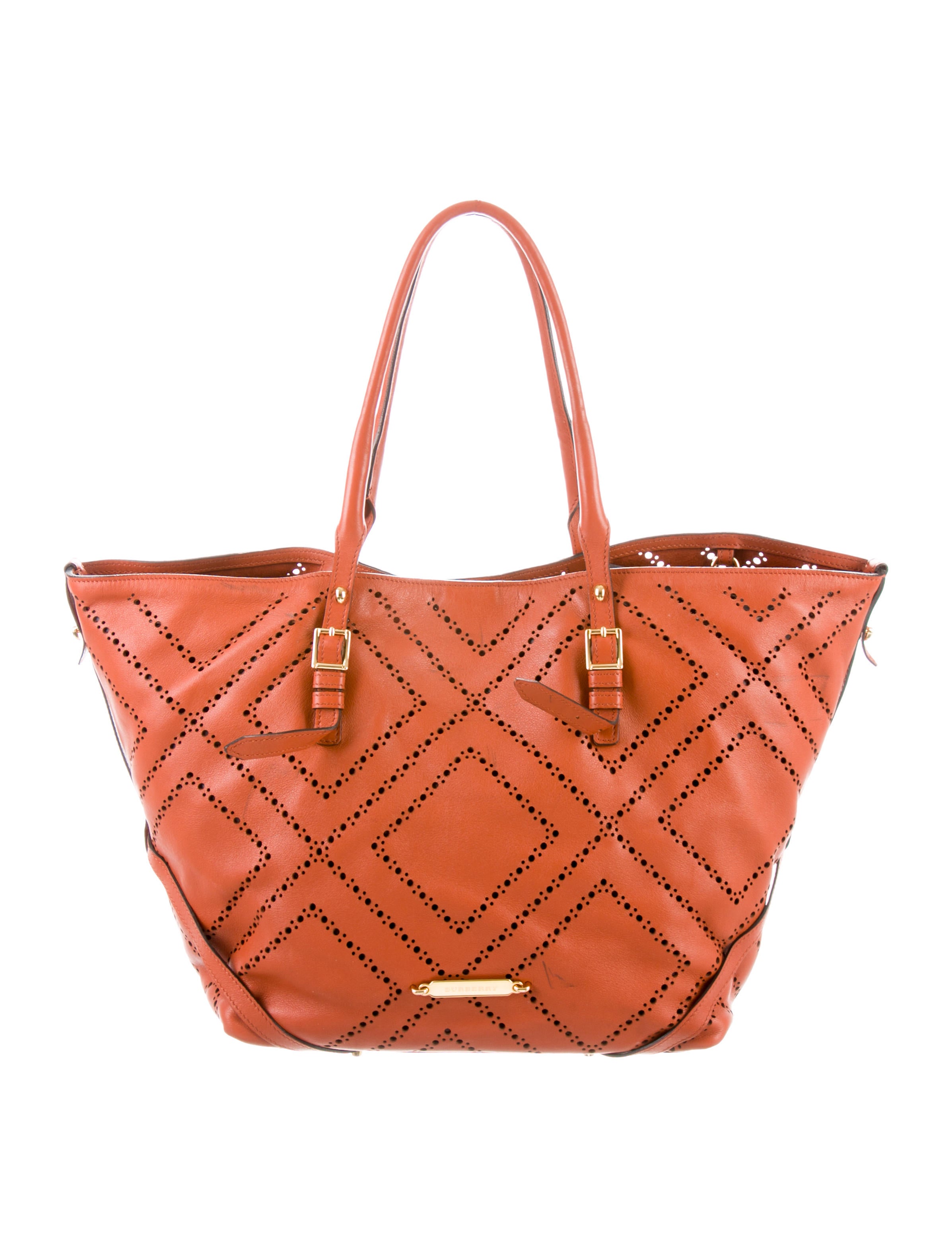Burberry Perforated Leather Salisbury Tote Handbags Bur94930 Perforated Leather Salisbury Tote