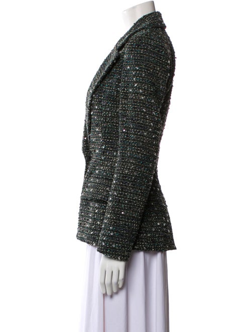 Burnett New York Tweed Pattern Blazer