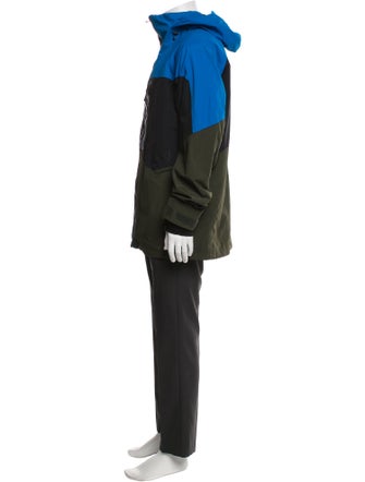 Burton AK Colorblock Pattern Windbreaker