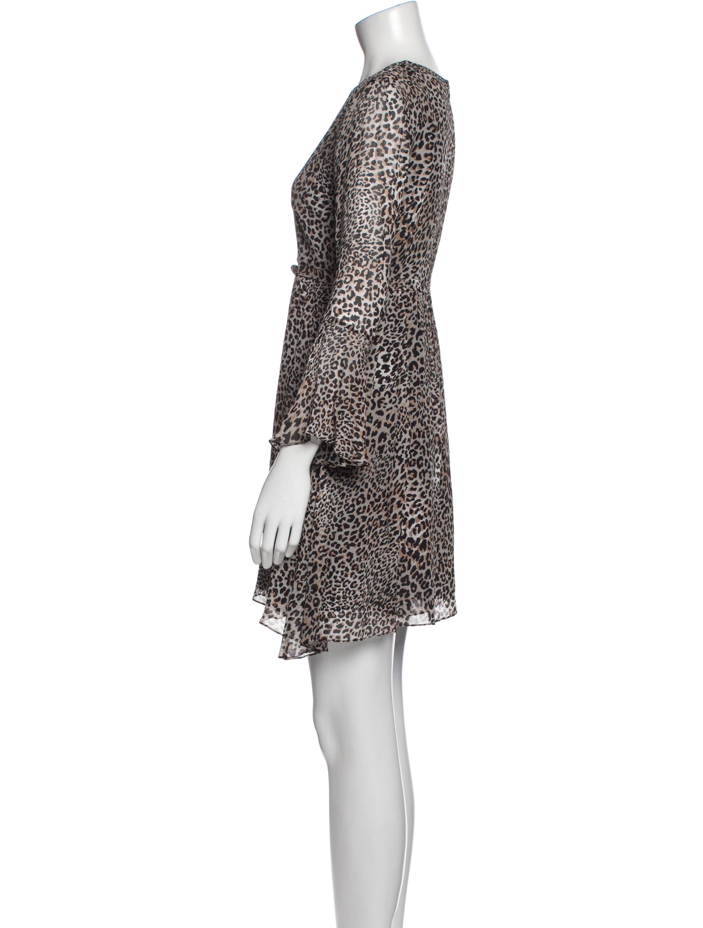 Beau Souci Animal Print Mini Dress