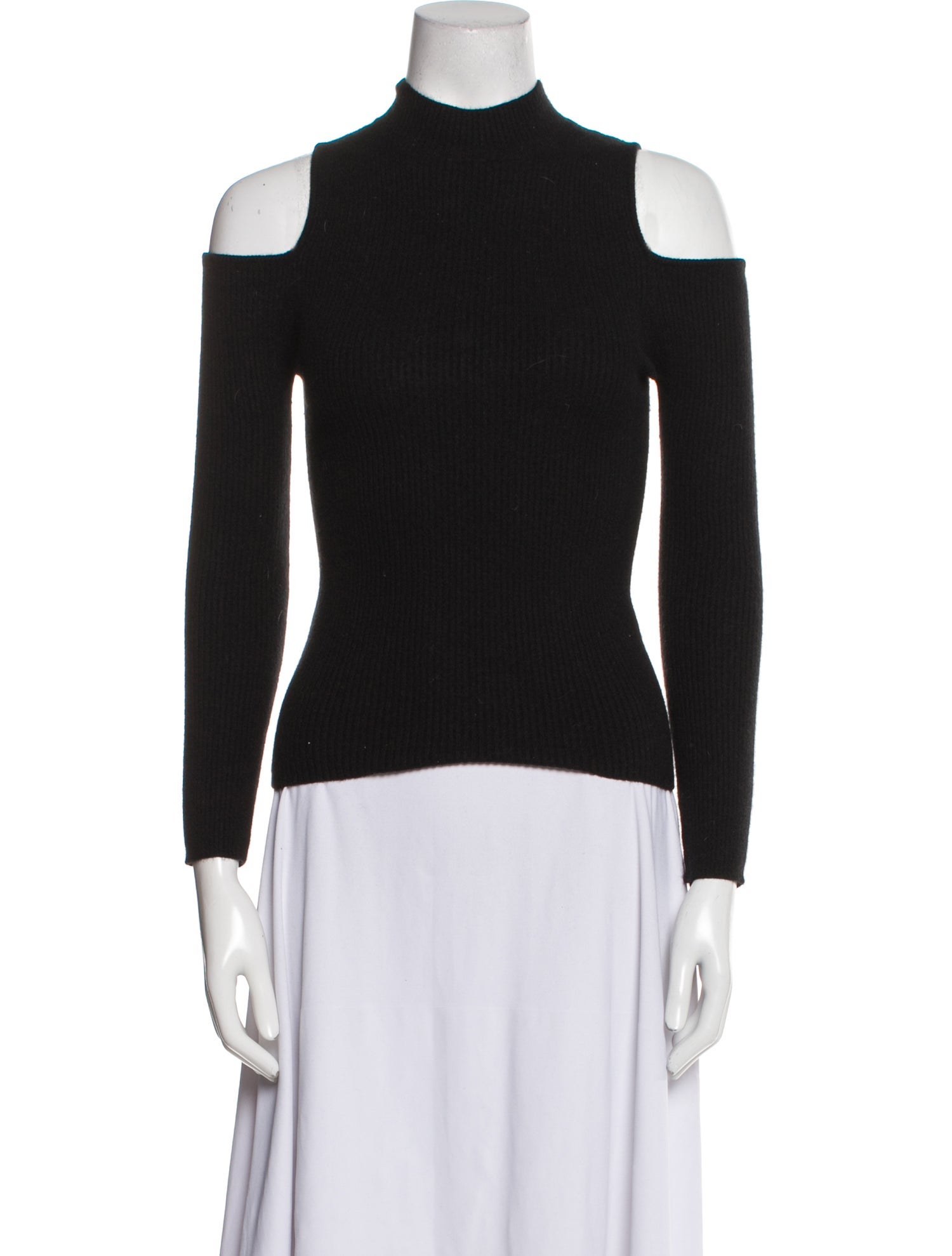 Beau Souci Wool Mock Neck Sweater