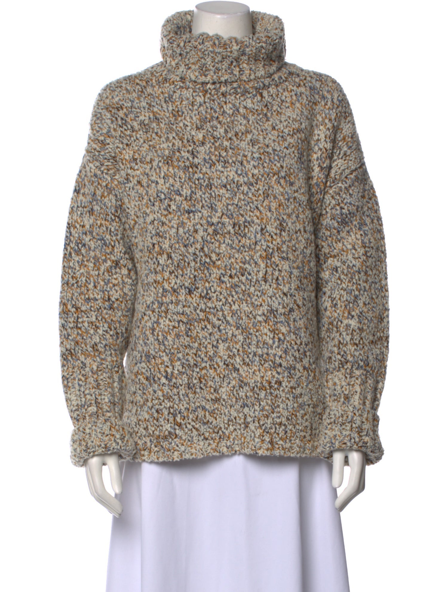 Beau Souci Wool Turtleneck Sweater