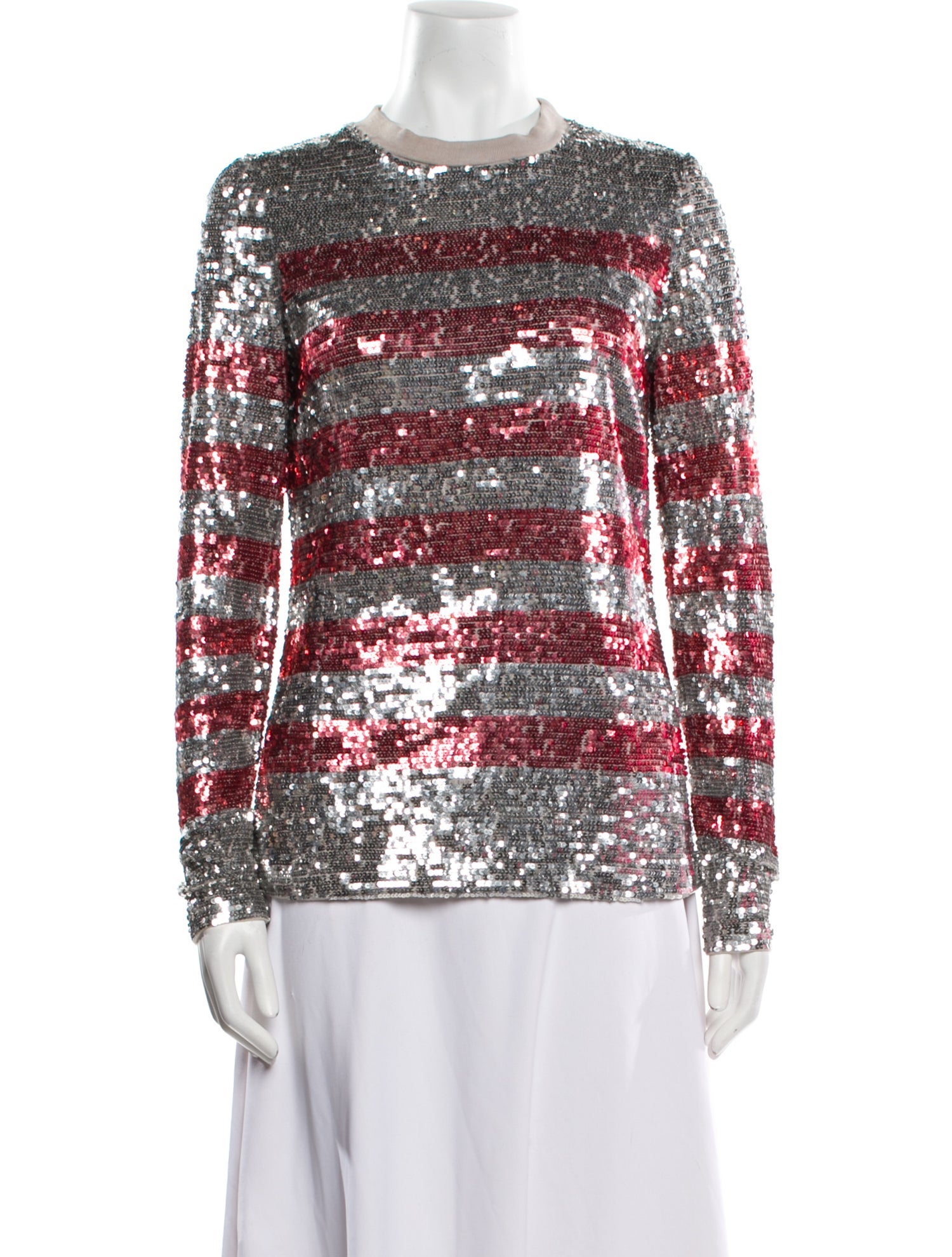 Beau Souci Silk Printed Sweatshirt