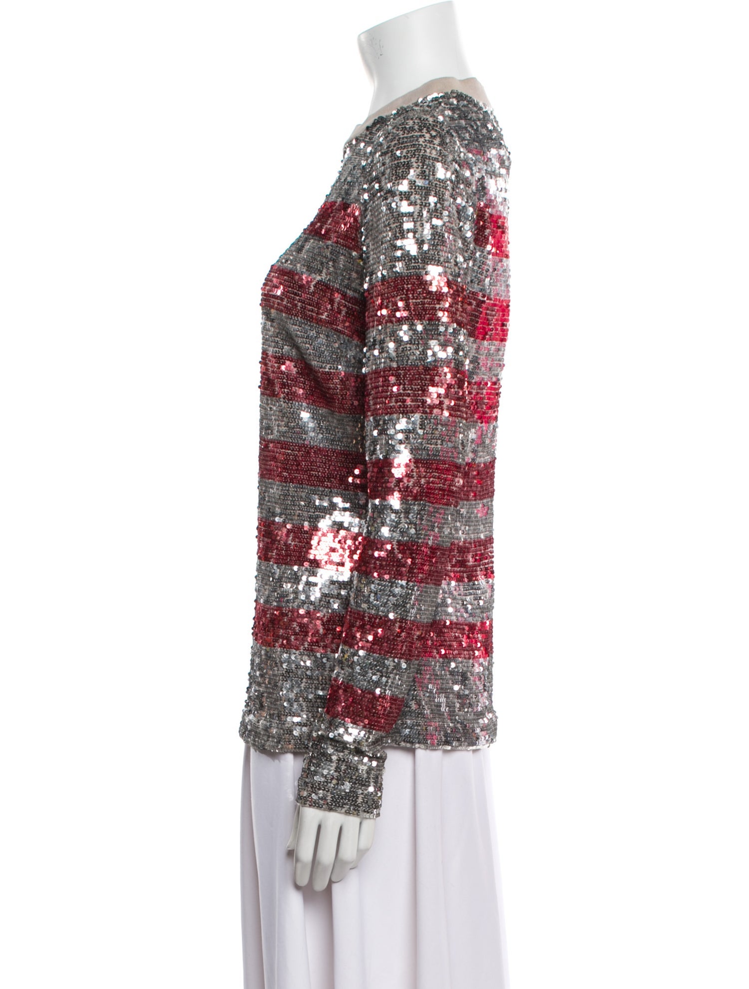 Beau Souci Silk Printed Sweatshirt