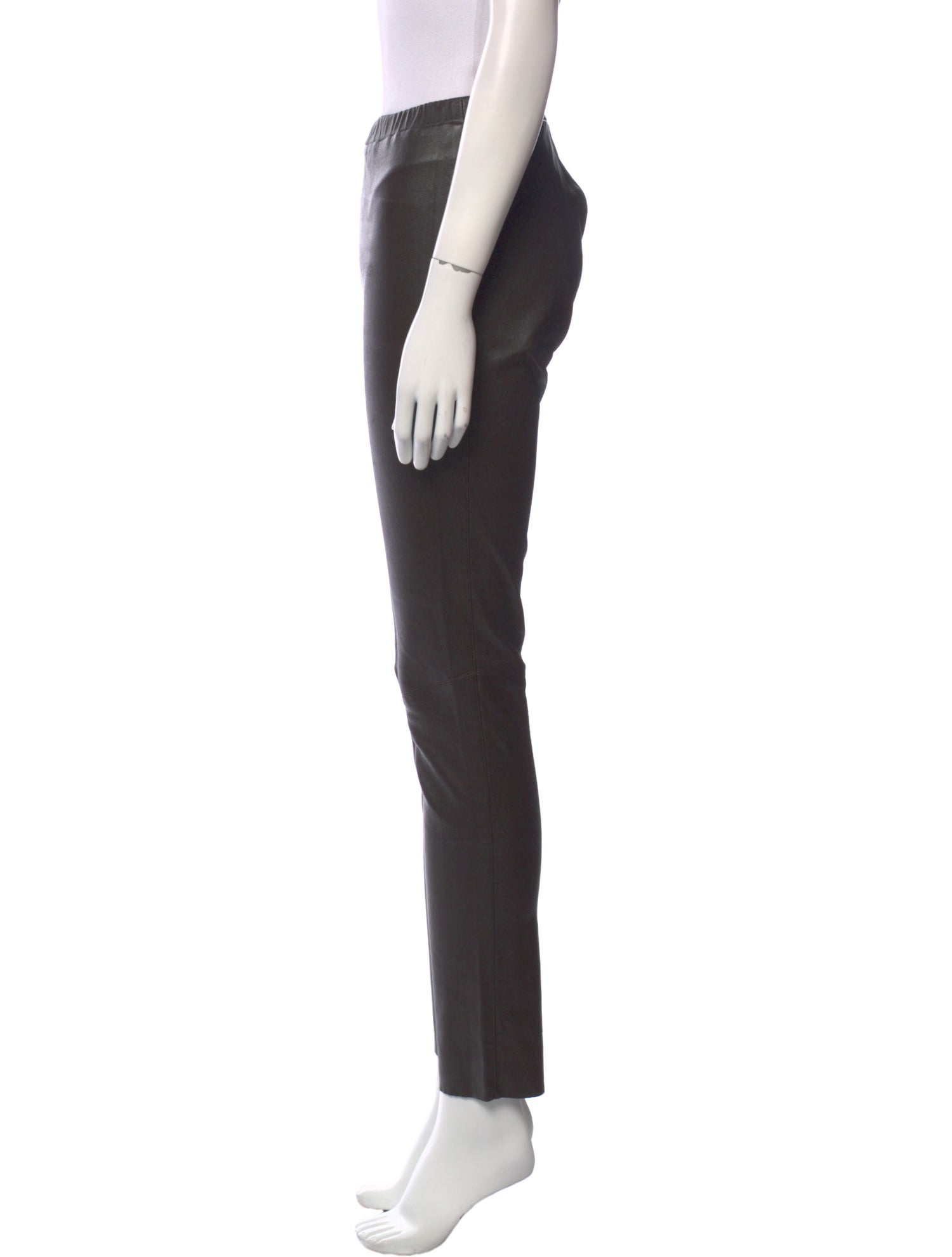 Beau Souci Leather Skinny Leg Pants