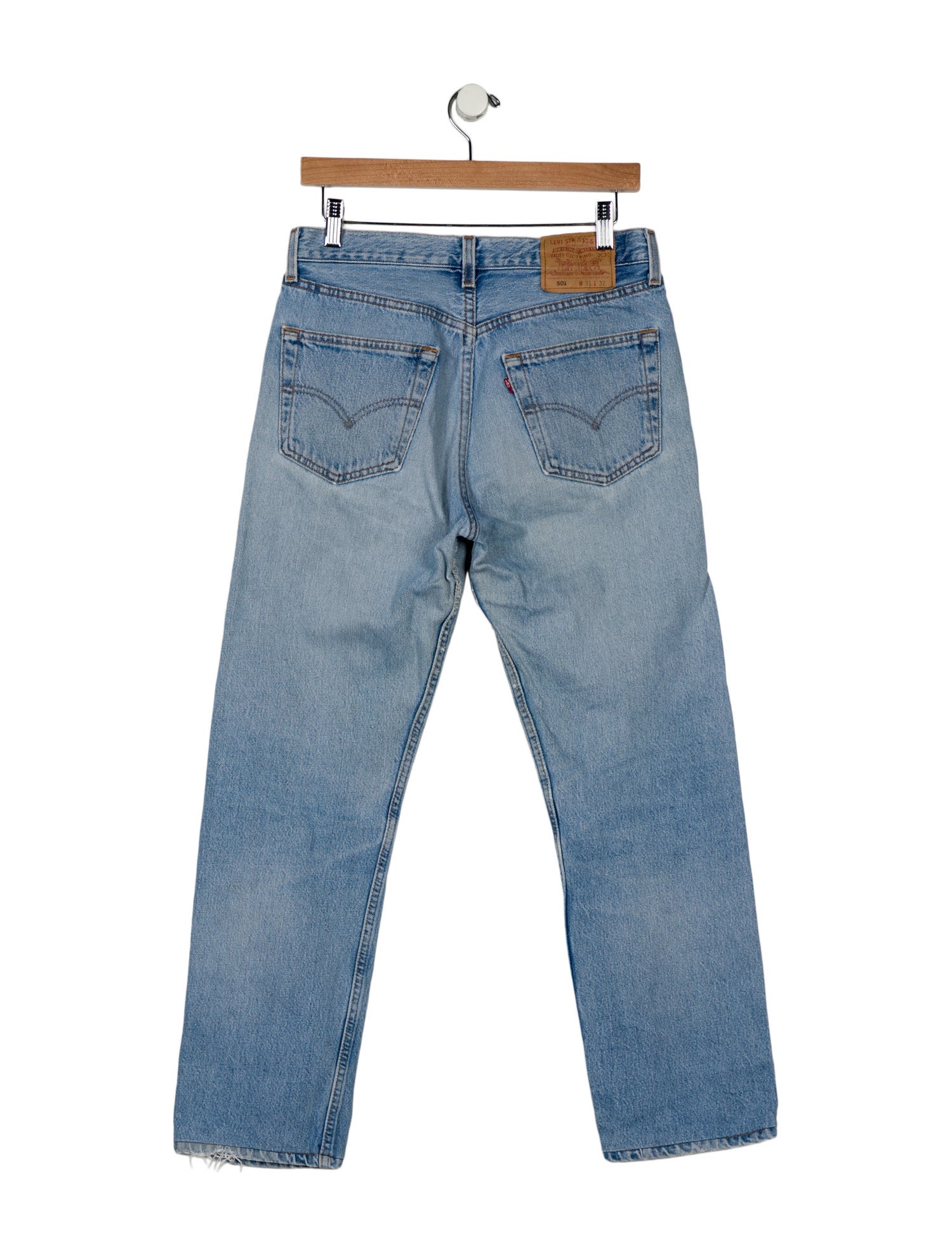 Beau Souci High-Rise Straight Leg Jeans