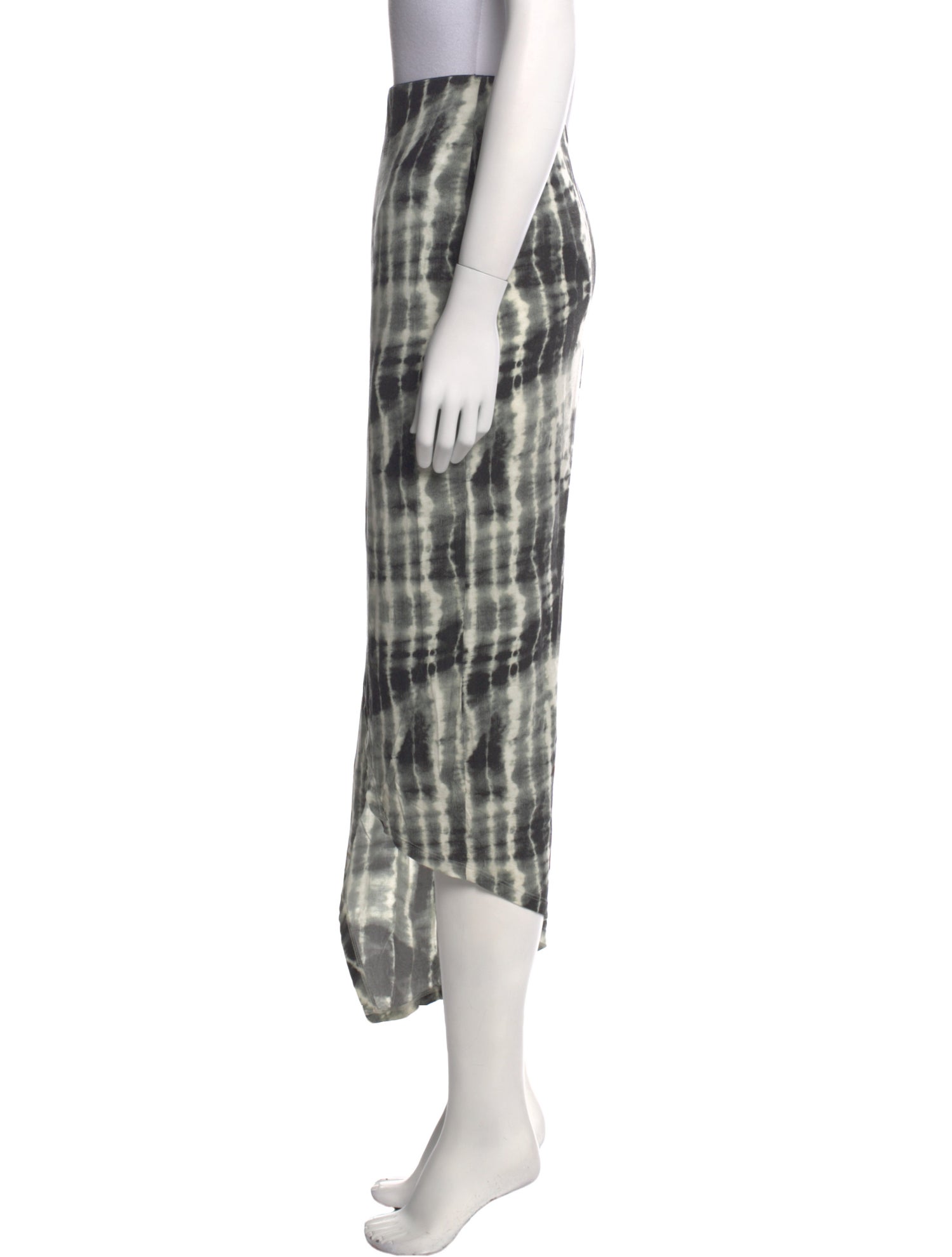 Beau Souci Tie-Dye Print Midi Length Skirt