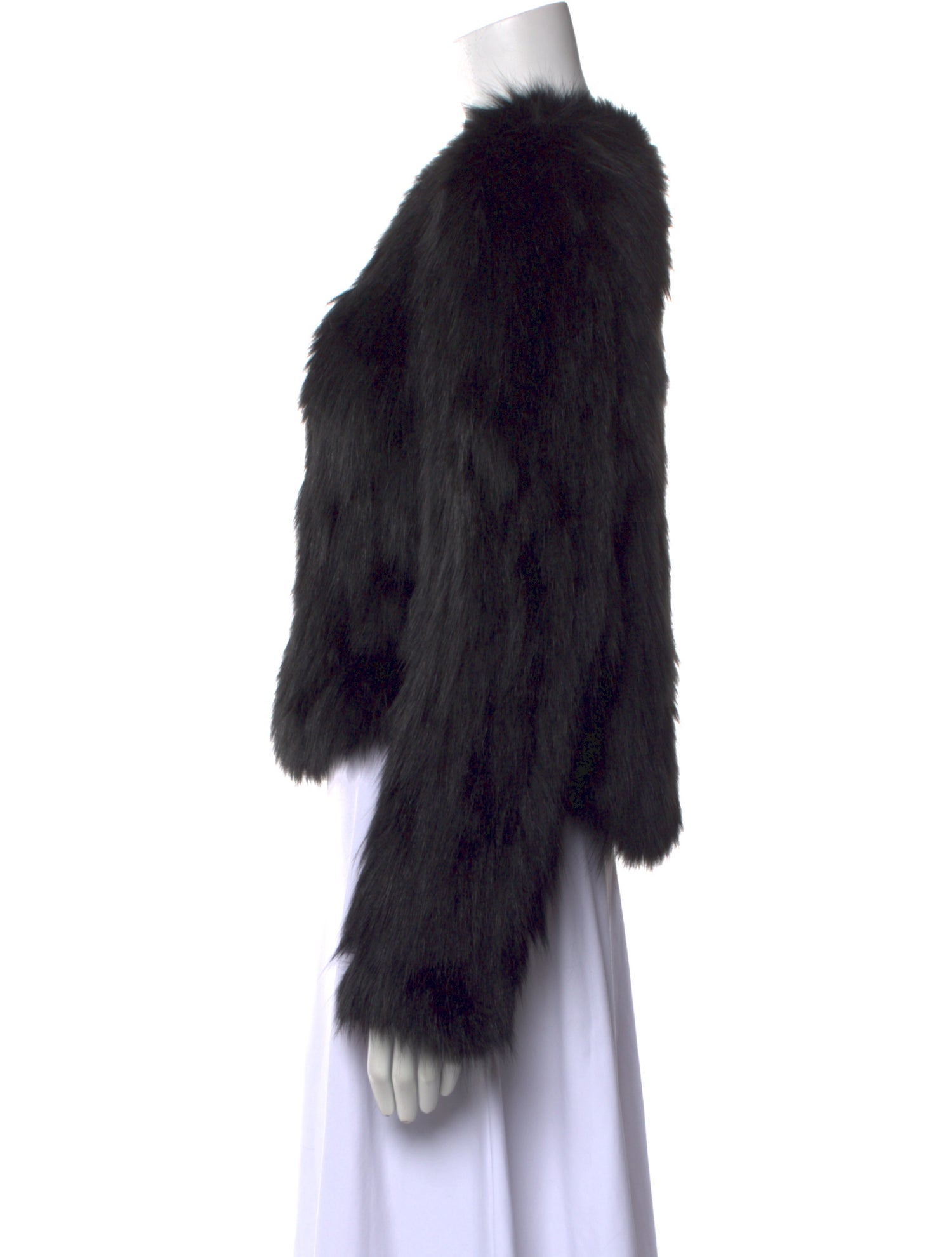 Beau Souci Fur Scoop Neck Sweater w/ Tags