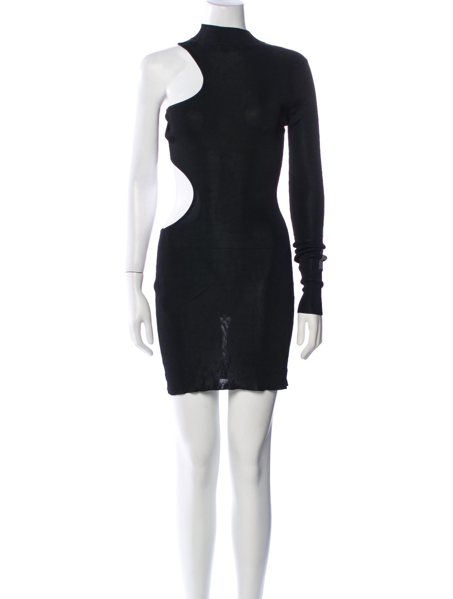 Beau Souci Mock Neck Mini Dress