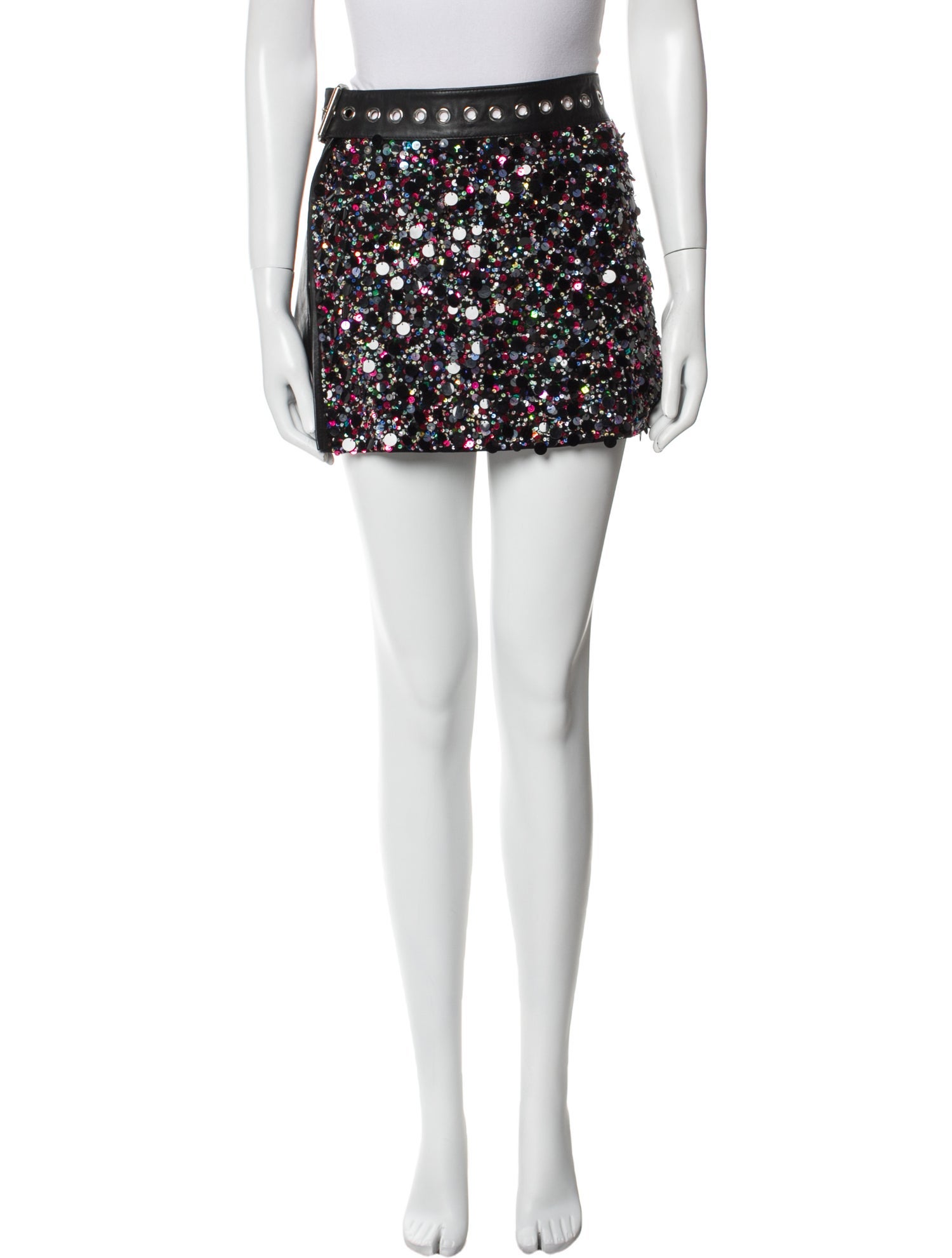 Beau Souci PVC Mini Skirt