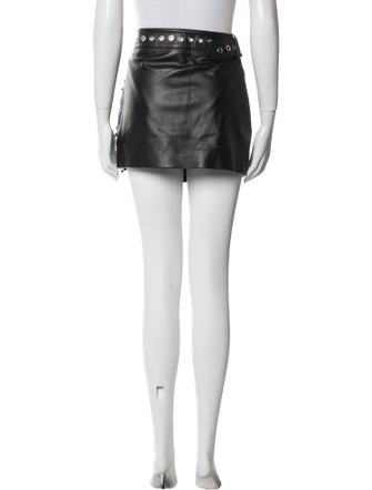 Beau Souci PVC Mini Skirt