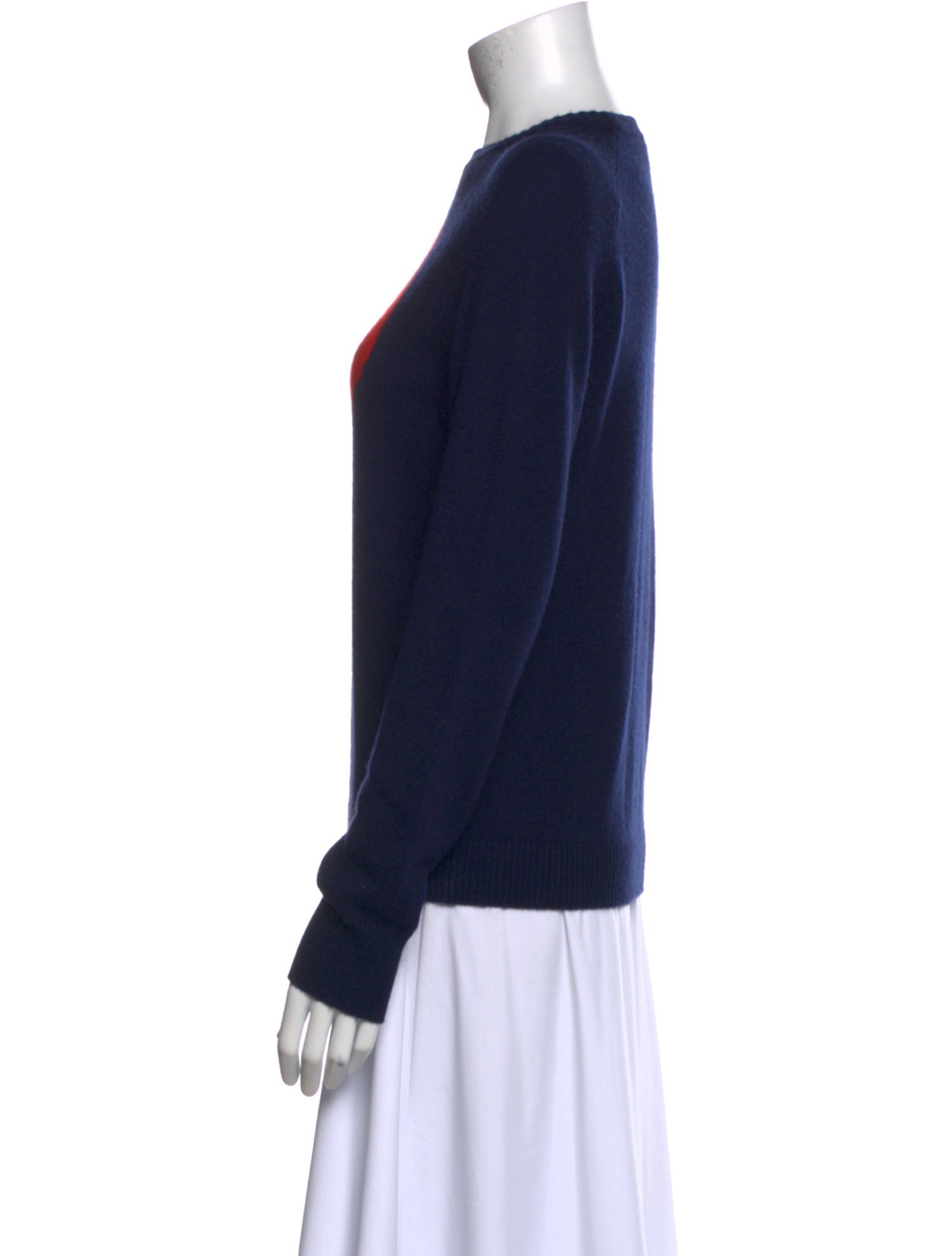 Beau Souci Wool Graphic Print Sweater