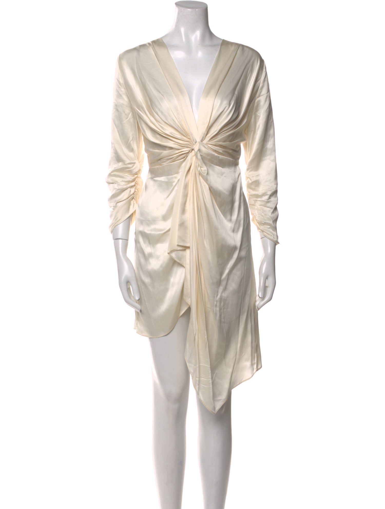 Beau Souci Silk Midi Length Dress