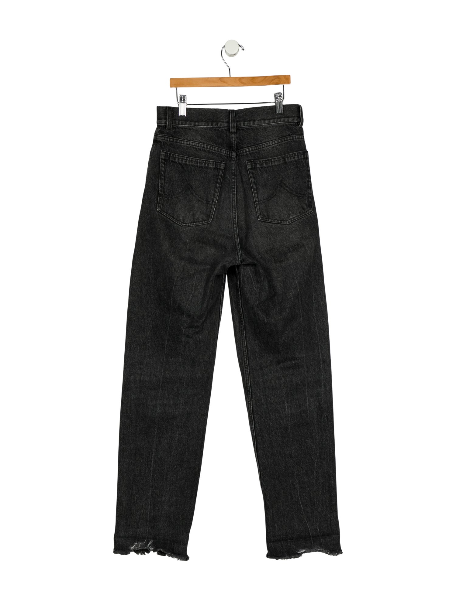 Beau Souci High-Rise Straight Leg Jeans