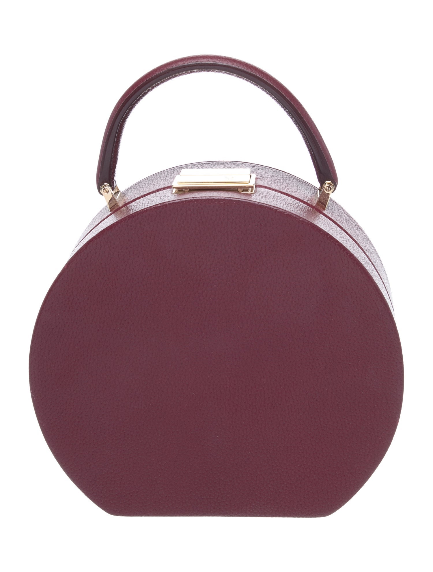 BUwood Leather Top Handle Bag